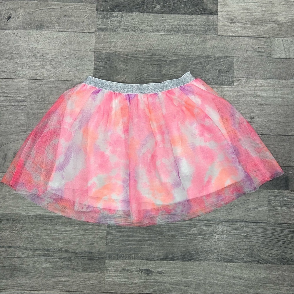 jumping beans Toddler Girls Tulle Tie Dye Skirt 3T